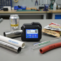 WAISU Mini imprimantes à jet d'encre portables Impression manuelle de qualité multifonctionnelle avec encre à séchage rapide Utilisation domestique au détail pour bouteilles