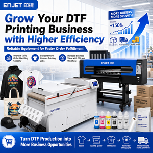 60cm 2 Head I3200 DTF <strong>Printer</strong> T-shirt Printing Machine Automatic Hot Sell Enjet Transfer DTF <strong>Printer</strong> - Product Image 1