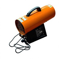 Chauffe-air extérieur au gaz naturel LENUAN pour usage en construction, en acier inoxydable, capacité de chauffage haute efficacité 12-120 kW