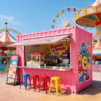 Offre Spéciale : Maison Conteneur Préfabriquée Mobile de 3 m – Kiosque Extérieur, Atelier, Centre Commercial, Café, Stand Alimentaire, Magasin de Thé au Lait, Bar à Domicile