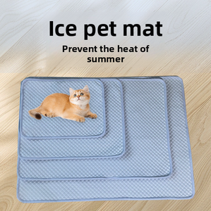 Op Maat Gemaakte Coolcore Mesh Zomer Hondenmat Fabriek <span class=keywords><strong>Oem</strong></span> Wasbare Coole Mat Met Effen Patroon Superzachte Moderne Stijl Groothandel - Product Image 3