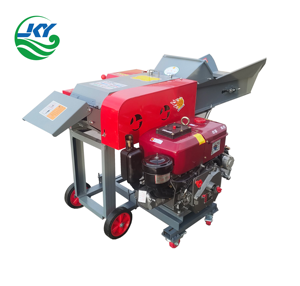 Trituratore Combinato Diesel per Foraggio [Picadora De Pasto] - 3-6,8 Tonnellate/Ora, Trituratore di Paglia in Ghisa per Mangime Bovini e Ovini - Affidabile - Product Image 2