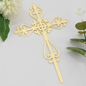 Décorations <span class=keywords><strong>de</strong></span> gâteaux style Ins pour baptêmes et communions, pics à <span class=keywords><strong>dessert</strong></span> pour pâtisseries, vente en gros fabricant - Product Image 2