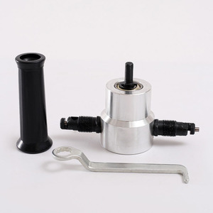 Nibble Cắt Kim Loại Đúp Head Tấm Nibbler Saw Cutter Tool Khoan Đính Kèm Miễn Phí Công Cụ Cắt Nibbler Tấm Kim Loại Cutter - Product Image 3