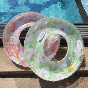 Flotador Inflable Infantil con Diseño de Flores, Anillo de Natación Antideslizante y Reforzado para Niñas - Product Image 4