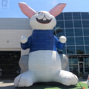 Conejo <span class=keywords><strong>de</strong></span> Pascua Inflable Gigante <span class=keywords><strong>de</strong></span> 11 Pies con Luces LED, Modelo Publicitario para Fiestas <span class=keywords><strong>de</strong></span> Pascua/Decoración <span class=keywords><strong>de</strong></span> Centros Comerciales/Jardín - Product Image 6