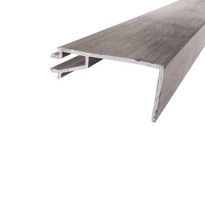 Profils en aluminium pour sous-cadre de mur-rideau en verre 26646, design minimaliste, usage décoratif - Product Image 4