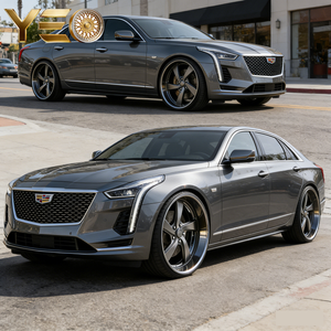 Rueda Forjada Nueva en Oferta, de 18-28 Pulgadas, 5x120 5x130 5x114.3, Llanta Cóncava Cromada Negra para <span class=keywords><strong>Corvette</strong></span>, BMW, Lamborghini - Product Image 6