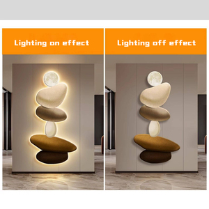 Dipinto Decorativo <span class=keywords><strong>Moderno</strong></span> di Lusso con Incisione UV Personalizzata, Illuminazione LED <span class=keywords><strong>Elegante</strong></span> per <span class=keywords><strong>Arredamento</strong></span> Casa - Product Image 4