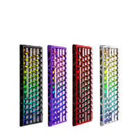 Clavier de jeu mécanique magnétique IROK MG63 63% RT0.001 mm 8K 0.07 ms de latence, clavier de jeu filaire RGB en aluminium creux