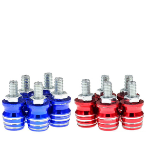 Vis décorative miniature en alliage d'aluminium tendance pour <span class=keywords><strong>moto</strong></span>, <span class=keywords><strong>rivet</strong></span> métallique, écrou, vis pour cadre de <span class=keywords><strong>plaque</strong></span> d'immatriculation - Product Image 5