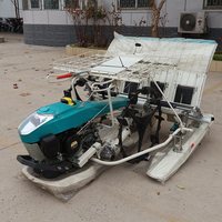 Machine à planter le riz manuelle à 4 rangs, transplanteur de riz à bas prix au Kenya