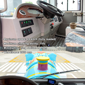 <span class=keywords><strong>Train</strong></span> électrique sans rails commercial pour extérieur, attraction de centre commercial, <span class=keywords><strong>petit</strong></span> <span class=keywords><strong>train</strong></span> électrique à batterie pour enfants, manège de parc d'attractions - Product Image 3