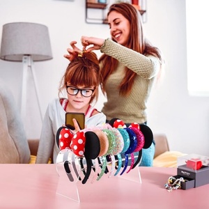 Organizador de Diademas Acrílicas BOSN para Exhibición de Orejas de <span class=keywords><strong>Mickey</strong></span> y <span class=keywords><strong>Minnie</strong></span> |   Diseño Moderno Ecológico de Fácil Montaje - Product Image 5