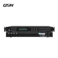 Processeur audio professionnel 4 entrées 8 sorties, processeur de signal numérique