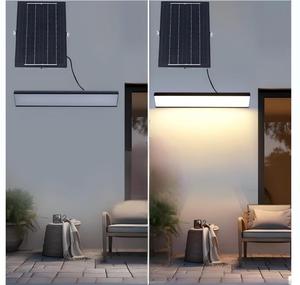 Chất lượng cao Đèn năng lượng mặt trời đèn đường ngoài trời Led dài dải năng lượng mặt trời đèn tường vườn chiếu sáng cảnh quan nhôm cho trang trí nội thất - Product Image 4