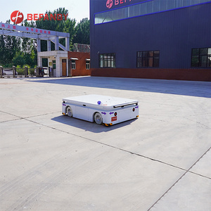 Robot AGV Industrial Autónomo de Larga Distancia con Certificación CE/ISO9001, Equipo de Manipulación de Materiales para Transferencia de Placas de Acero - Product Image 4