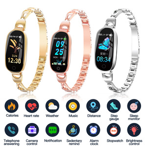 สมาร์ทวอทช์ F18 สำหรับผู้หญิง หน้าจอ TFT รองรับ IOS แม่เหล็กกันน้ำ IP68 ติดตามรอบเดือนผู้หญิง ระบบ GPS แสดงเส้นทาง - Product Image 2