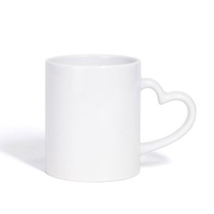 Tasses en céramique personnalisées de 11 oz, avec logo, poignée en forme de cœur, tasse à sublimation, vente en gros - Product Image 4