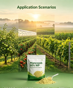 Fongicide HC le plus populaire Mancozeb 80% WP – Prévient la mildiou, l'anthracnose et les taches – Poudre jaune – Henan - Product Image 3