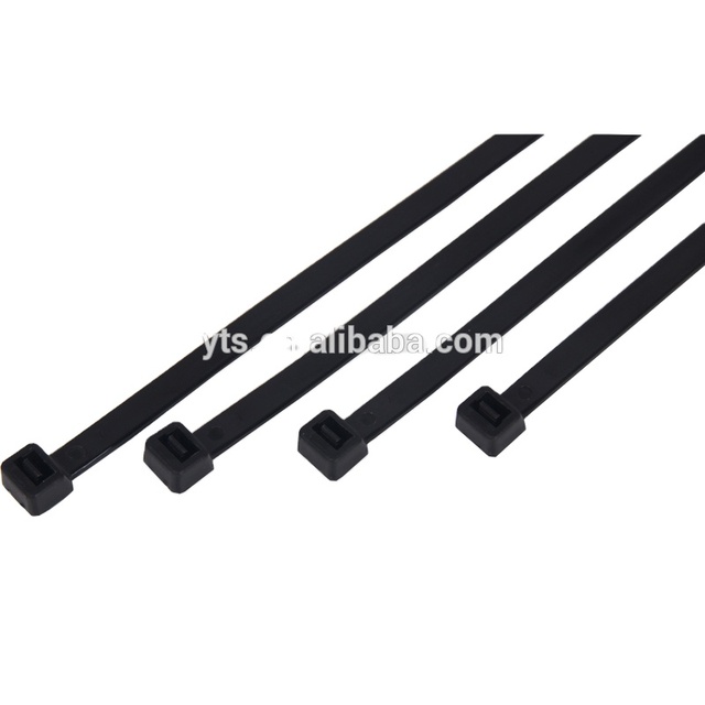 Colorful Plastic Cable Ties Self-locking Type 9x1200mm Heavy Duty 100pcs Cable Tie Nylon Black