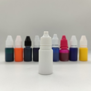 Encre de recharge pour tampons à vêtements 10ml 6ml pour tampons pour enfants, en flacon, encre blanche flash auto-encreuse pour tissu - Product Image 3
