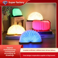 Lampe de chevet LED moderne et minimaliste en papier, faite à la main, pour chambre à coucher et dortoir, ambiance créative, cadeau original, vente en gros