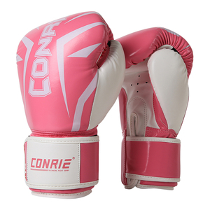 Kangrui-guante de boxeo MMA de cuero PU de alta calidad, guante de boxeo, de lucha, tipo personalizado - Product Image 2