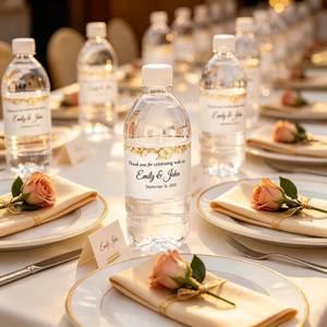 Etiquetas de Bienvenida Personalizadas, Adhesivos para Botellas de Agua para Eventos, Recuerdos de Boda, Decoración de Recepciones - Product Image 3