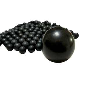 Cumcumed boyutu siyah katı POM plastik top Delrin PP PA66 plastik top 1mm ila 50.8mm - Product Image 1