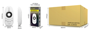 FUT006 <span class=keywords><strong>Milight</strong></span> <span class=keywords><strong>Miboxer</strong></span> Télécommande à 4 Zones avec Roue Rotative pour Réglage de la Luminosité et de la Température des Couleurs - Product Image 4