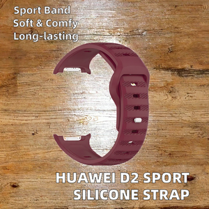 D2 para HUAWEI Watch Sport Band Correa de repuesto Pulsera de silicona <span class=keywords><strong>suave</strong></span> Correa Material de goma Banda - Product Image 3