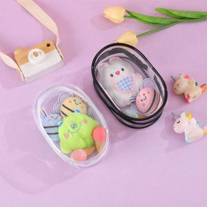Promotional Toy Transparent Plastic Gift Pvc <b>Nappy</b> Display and Figurine <b>Storage</b> Bag - Product Image 6