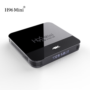 H96 Mini H8 RK3228A Quad Core 2GB RAM + 16G Android 9.0 TV Box 2.4G + 5G Wifi Android TV Box Set Top Box - Product Image 1