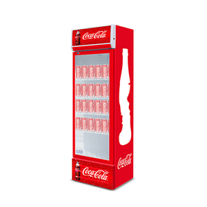 Vitrine de boissons verticale commerciale réfrigérateur debout magasin porte en verre affichage réfrigérateur finition sans défaut réfrigérateur - Product Image 5