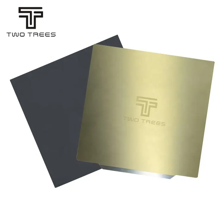 TWOTREES OEM 235x235mm 3d Printer Magnetic Bed Hot Sticker Removal PEI Flexplate With Spring Steel Sheet For Anet A8