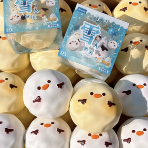 ตุ๊กตาหิมะนาฟูบีบเล่นคลายเครียดแบบคืนตัวช้า ขายส่ง - Product Image 2