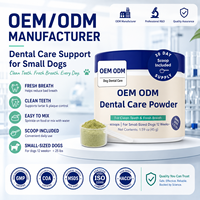 Poudre de Soin Dentaire pour Chiens – Complément d'Hygiène Buccale pour une Haleine Fraîche, des Dents Propres et le Contrôle de la Plaque Dentaire – Santé Animale – Fabricant OEM