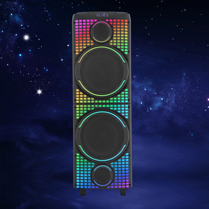 New đôi 10 ''woofer TWS không dây 2 chiều 240W năng lượng mặt trời Powered không dây ngoài trời Loa Loud Đảng ngoài trời <span class=keywords><strong>DIY</strong></span> loa không dây - Product Image 1