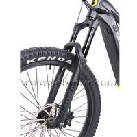 Bicicleta Eléctrica de Alta Gama de 48V 1000W 1300W con Motor Bafang Ultra Mid Drive y Ruedas Gruesas para Hombre