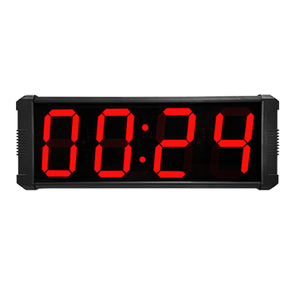 Reloj de Pared Digital LED Grande de 8 Pulgadas con Pantalla de Tiempo Eléctrica GANXIN GI4T-8R(802) para Interiores, Cines, Centros Comerciales, Talleres - Product Image 1