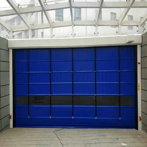 Porta Automatica a Chiusura Rapida per Magazzino, in PVC, Costruzione in Acciaio, Apertura a Rullo, Design Moderno, Porta Personalizzata - Product Image 1