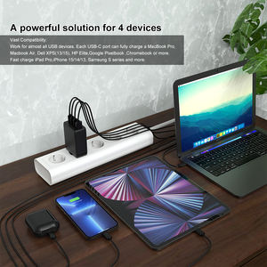 Cargador de Teléfono al por Mayor, Cargador GaN de Escritorio Original Tipo C PD de 100 W para <span class=keywords><strong>iPhone</strong></span>, Samsung, Xiaomi - Product Image 3