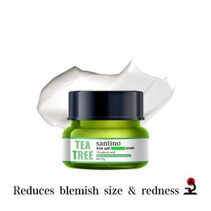 Venta caliente 2% Ácido salicílico Árbol de té Eliminar Crema para manchas de acné 20g Reduce el tamaño de las imperfecciones y el enrojecimiento - Product Image 3