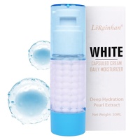 Pop Pearl — crème nourrissante à base de perles, produit coréen, étiquette privée, blanchiment de la perle, avec Top Gel noir, et riche collagène