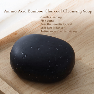 Savon blanchissant à l'or 24 carats, soin <span class=keywords><strong>de</strong></span> la peau, acide aminé, charbon <span class=keywords><strong>de</strong></span> bambou, huile essentielle, savon fait main - Product Image 6