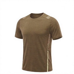 T-shirt personnalisé pour homme, style décontracté vintage, en coton vierge, avec logo imprimé sur mesure, par Reflected Running Customized Manufacturer - Product Image 1