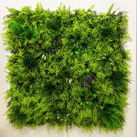 Panneaux muraux en gazon artificiel, panneau de haie en buis, mur végétal artificiel, panneaux de plantes murales artificielles, haie