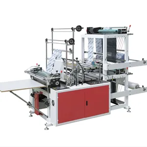 Six Line Plastic Fruit Bag Making Machine Fully Automatic Plastic Bags Clipping Machine