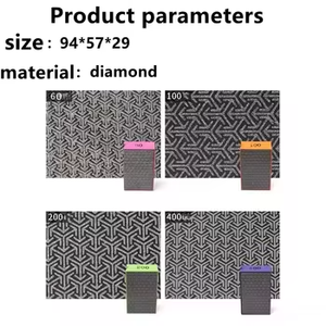 وسادة تلميع يدوية ماسية وسادة تلميع زجاجية مدعومة بالرغوة لطحن بلاط السيراميك والحجر - Product Image 2